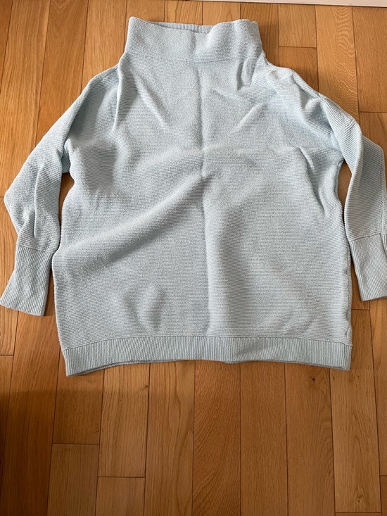 Free People Sweaters - Free People Ottoman Tunic Sweater in Astral Blue